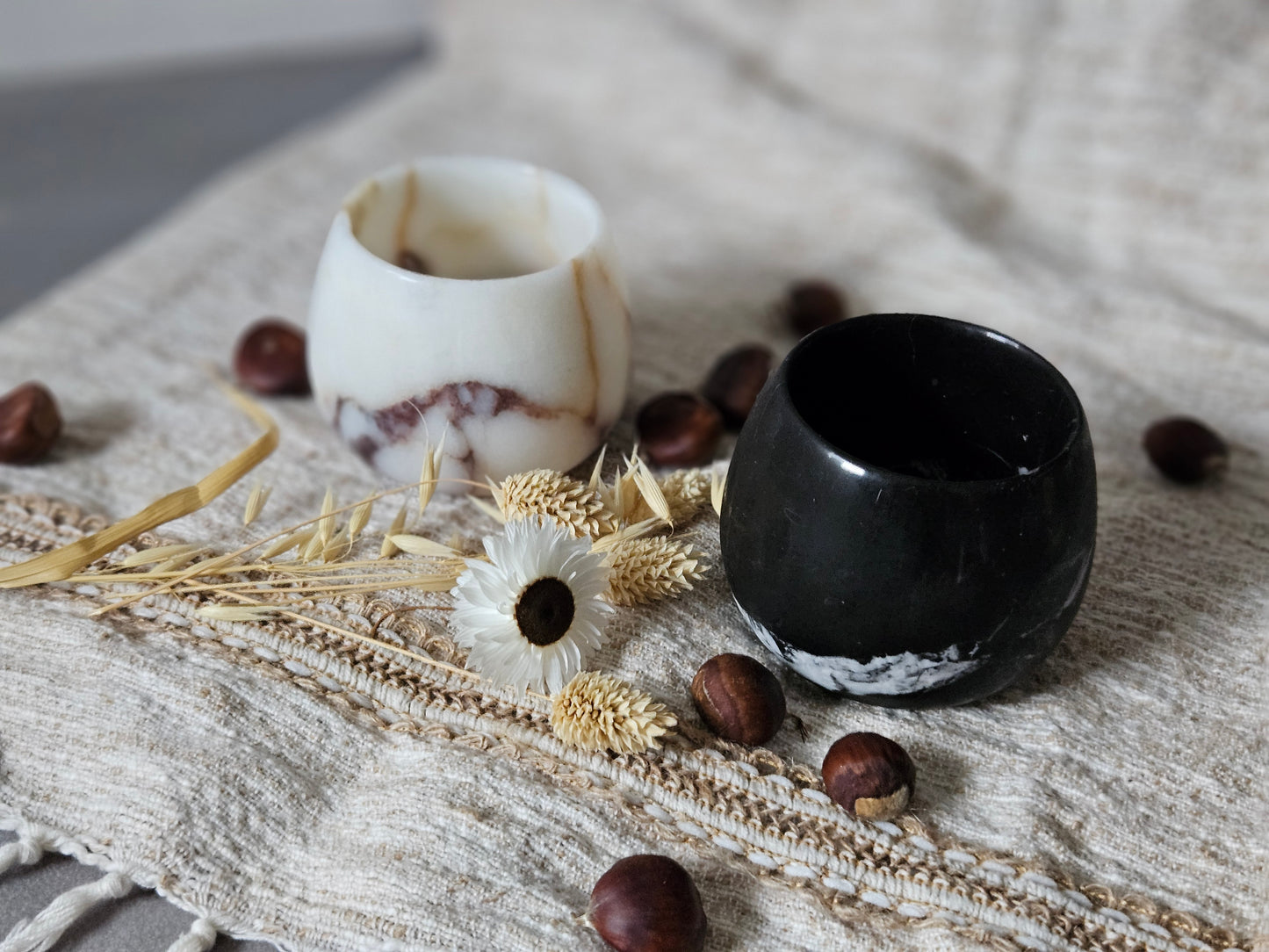 Lily - marble cappuccino cup
