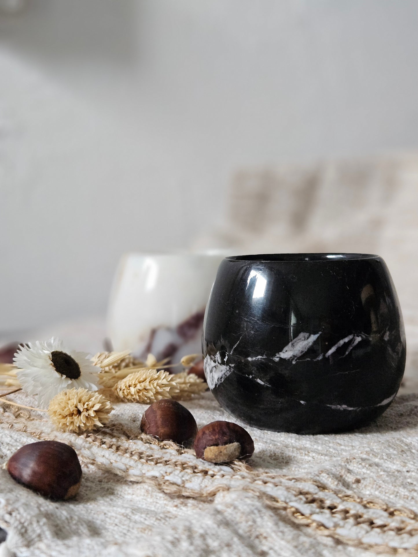 Lily - marble cappuccino cup