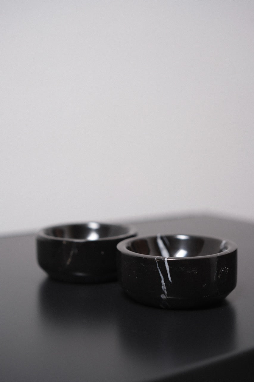 Daisy - Small Marble Bowl - Set of Two
