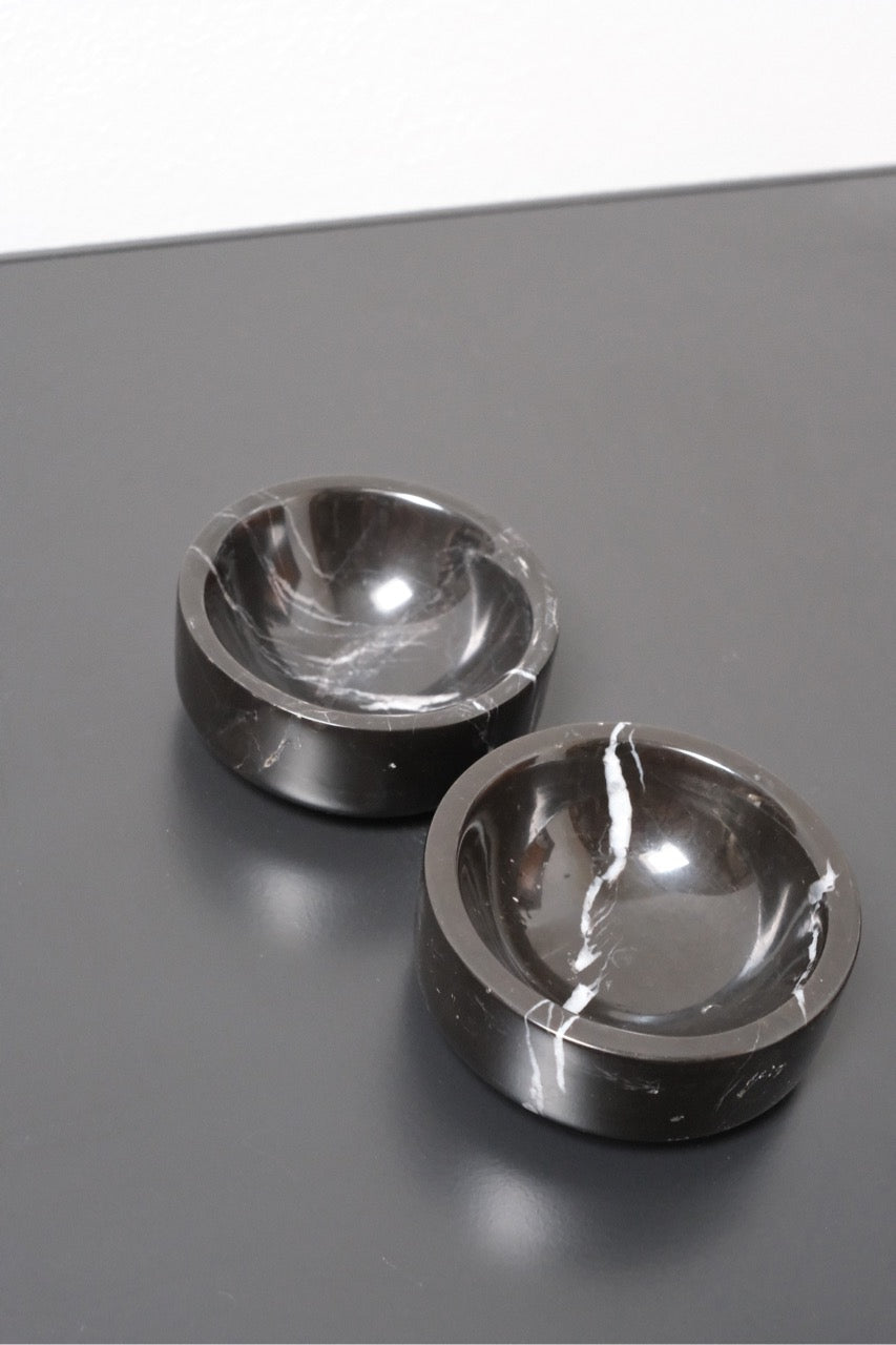 Daisy - Small Marble Bowl - Set of Two