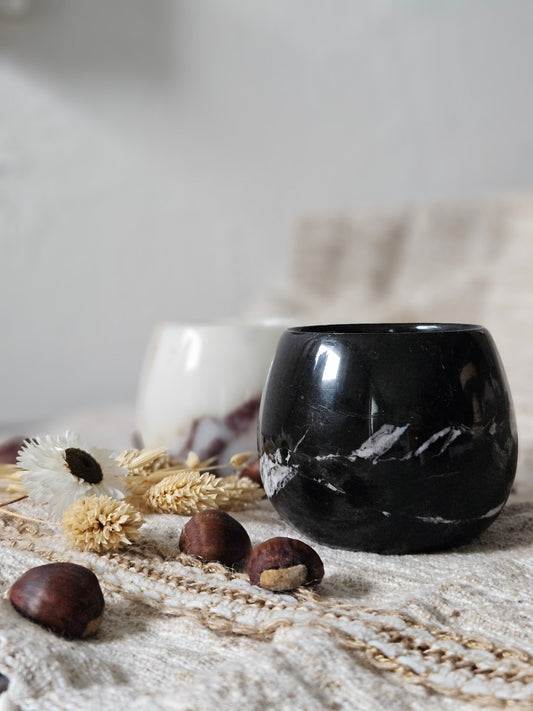 Lily - marble cappuccino cup
