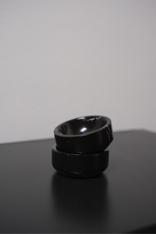 Daisy - Small Marble Bowl - Set of Two