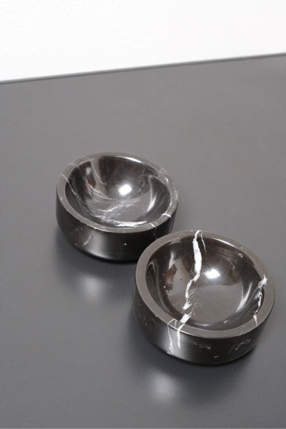 Daisy - Small Marble Bowl - Set of Two