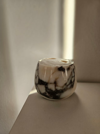 Lily - marble cappuccino cup